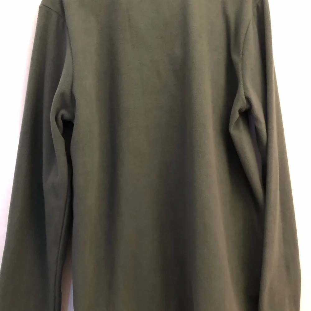 Balance Collection Men's Olive Zip-Up Sweater